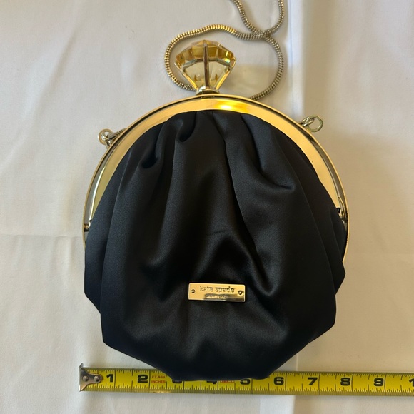 Kate Spade Emina Belle Engagement Ring Evening Bag w/Yellow Diamond Jewel - Picture 10 of 12